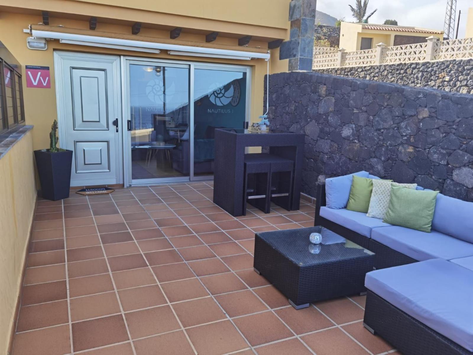 Nautilus I: Casa Con Terraza Y Vistas Al Mar La Caleta (El Hierro) Exterior foto